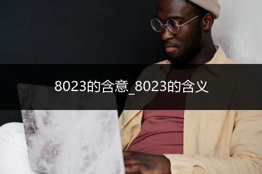 8023的含意_8023的含义